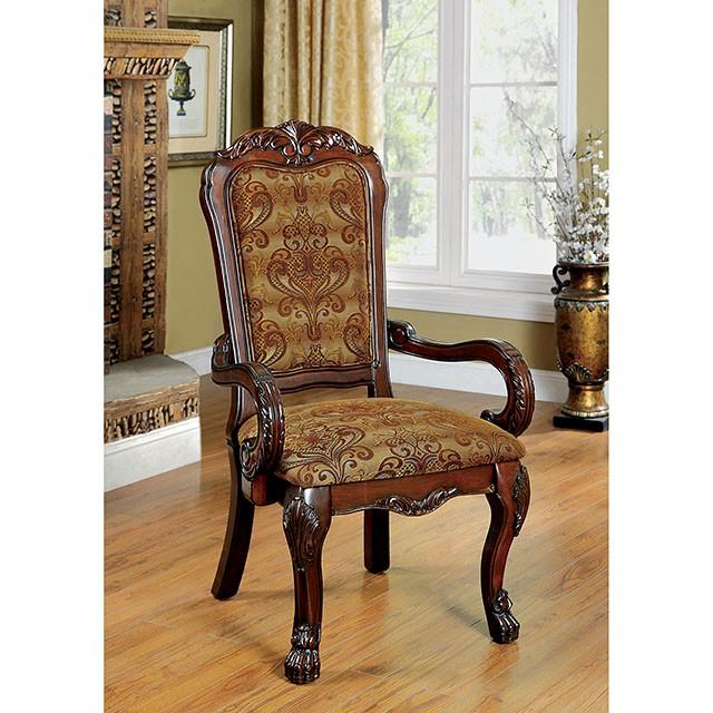 MEDIEVE Cherry Dining Table, Cherry - LATIN HOME FURNITURE - (POMONA,CA)