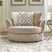 Loughlin Swivel Chair - LATIN HOME FURNITURE - (POMONA,CA)