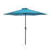 Lali 9 Ft Outdoor Umbrella + 21" Round Base - LATIN HOME FURNITURE - (POMONA,CA)