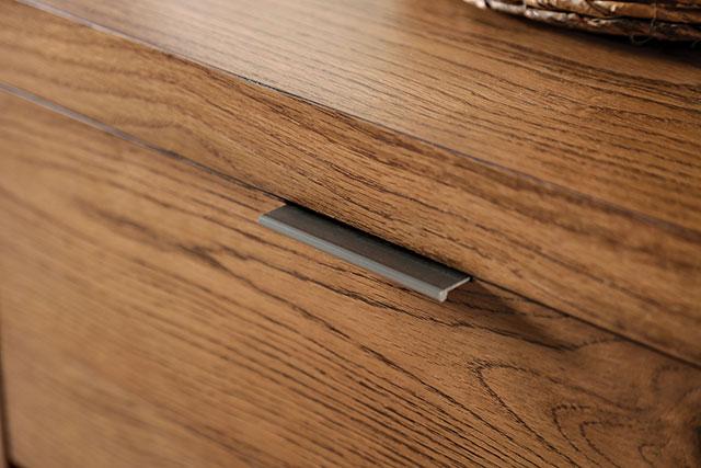 LEIRVIK Dresser, Light Walnut - LATIN HOME FURNITURE - (POMONA,CA)