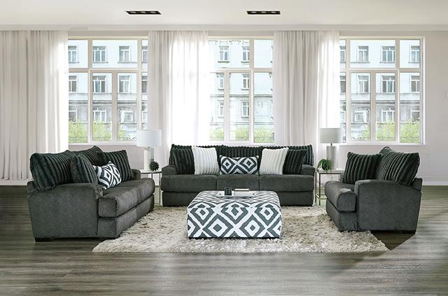 Loughlin Swivel Chair - LATIN HOME FURNITURE - (POMONA,CA)
