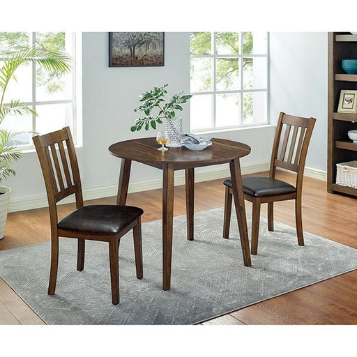Blackwood 3 Pc. Round Table Set - LATIN HOME FURNITURE - (POMONA,CA)