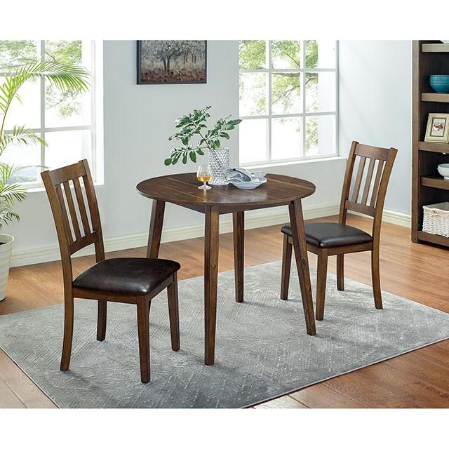 Blackwood 3 Pc. Round Table Set - LATIN HOME FURNITURE - (POMONA,CA)