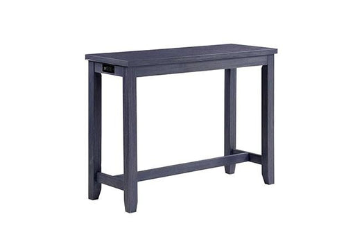 Caerleon 3 & 4 Piece Counter Ht. Set Gray & Blue - LATIN HOME FURNITURE - (POMONA,CA)