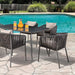 Tushari 8 Pc. Outdoor Dining Set - LATIN HOME FURNITURE - (POMONA,CA)