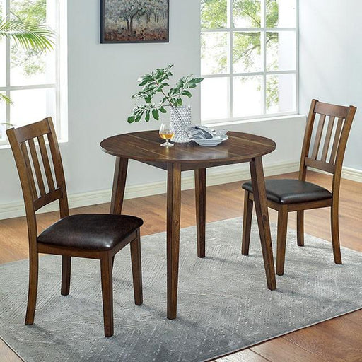 Blackwood 3 Pc. Round Table Set - LATIN HOME FURNITURE - (POMONA,CA)
