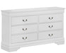 Crown Mark Louis Philip Dresser in White image