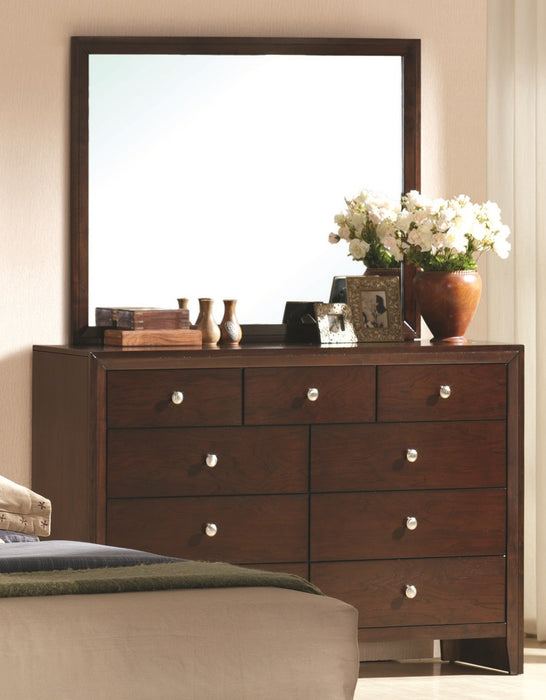 Crown Mark Furniture Evan Dresser in Warm Brown image