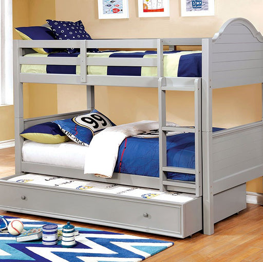 Denise Twin/Twin Bunk Bed - LATIN HOME FURNITURE - (POMONA,CA)