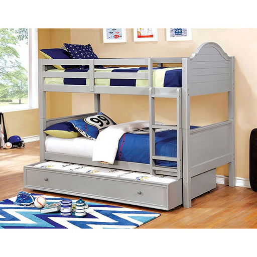 Denise Twin/Twin Bunk Bed - LATIN HOME FURNITURE - (POMONA,CA)