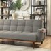 Nettie Gray/Oak Futon Sofa image