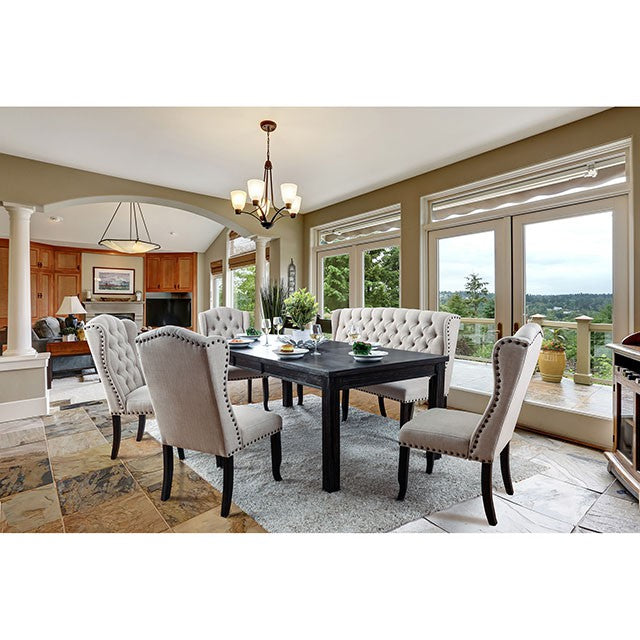 Sania Dining Table Set - LATIN HOME FURNITURE - (POMONA,CA)
