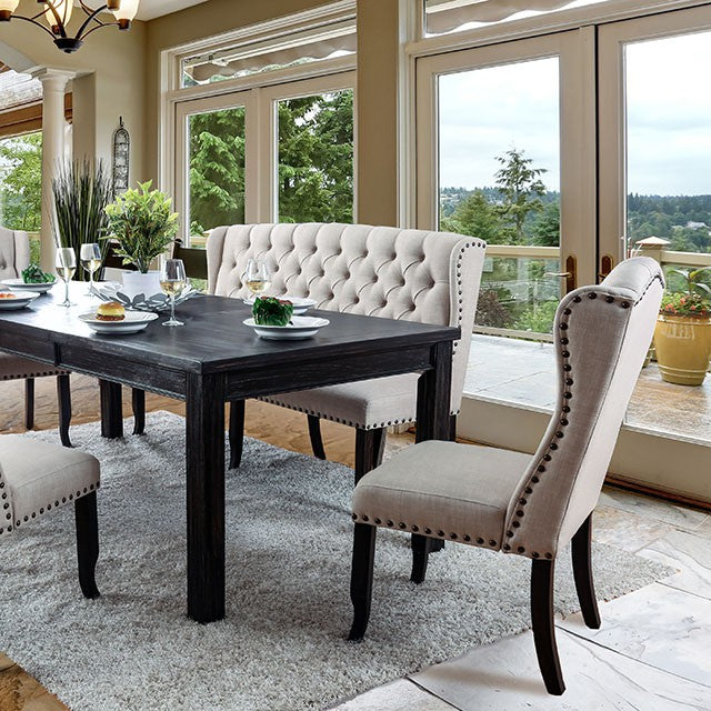 Sania 9 Pc Dining Table Set - LATIN HOME FURNITURE - (POMONA,CA)