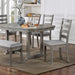 Laquila Dining Table Set Bench - LATIN HOME FURNITURE - (POMONA,CA)