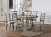 Laquila Dining Table Set Bench - LATIN HOME FURNITURE - (POMONA,CA)