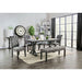 Alfred Dining Table Set - LATIN HOME FURNITURE - (POMONA,CA)