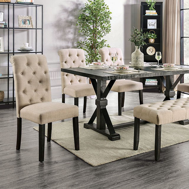 Alfred Dining Table Set - LATIN HOME FURNITURE - (POMONA,CA)