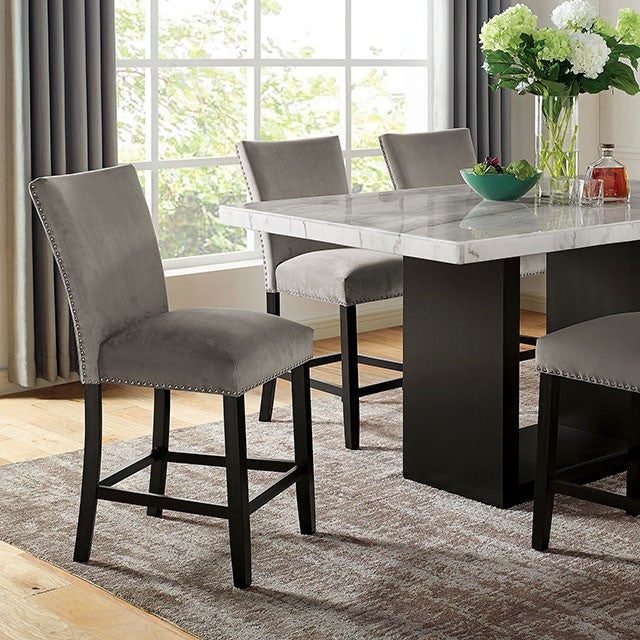 Kian 7 Pc Counter Ht Table Set - LATIN HOME FURNITURE - (POMONA,CA)