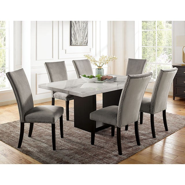 Kian 7 Pc Dining Table Set - LATIN HOME FURNITURE - (POMONA,CA)