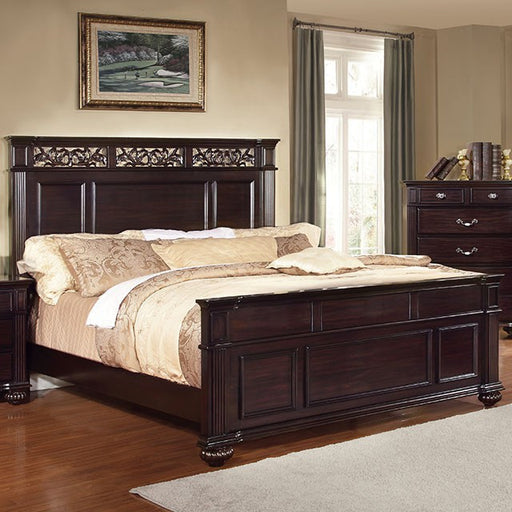 Syracuse E.King Bed - LATIN HOME FURNITURE - (POMONA,CA)