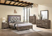 Larissa Cal.King & E.King Bed - LATIN HOME FURNITURE - (POMONA,CA)