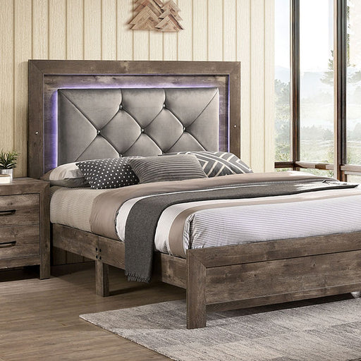Larissa Cal.King & E.King Bed - LATIN HOME FURNITURE - (POMONA,CA)