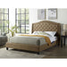 Carly Cal.King, E.King, Full, & Queen Bed Grey & Brown - LATIN HOME FURNITURE - (POMONA,CA)