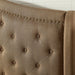 Carly Cal.King, E.King, Full, & Queen Bed Grey & Brown - LATIN HOME FURNITURE - (POMONA,CA)
