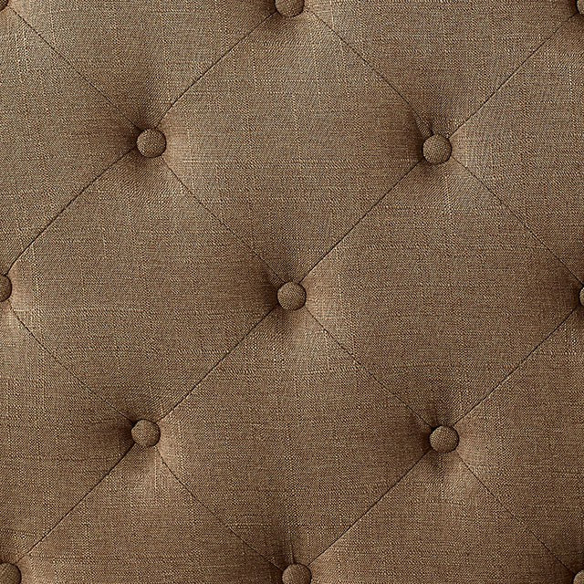 Carly Cal.King, E.King, Full, & Queen Bed Grey & Brown - LATIN HOME FURNITURE - (POMONA,CA)