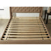 Carly Cal.King, E.King, Full, & Queen Bed Grey & Brown - LATIN HOME FURNITURE - (POMONA,CA)