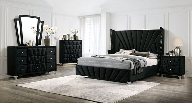 Carissa Queen Bedroom Set - LATIN HOME FURNITURE - (POMONA,CA)
