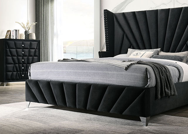 Carissa Queen Bedroom Set - LATIN HOME FURNITURE - (POMONA,CA)