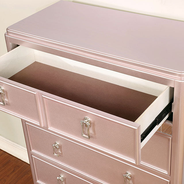 Ariston 4 Pc Bedroom Set - LATIN HOME FURNITURE - (POMONA,CA)
