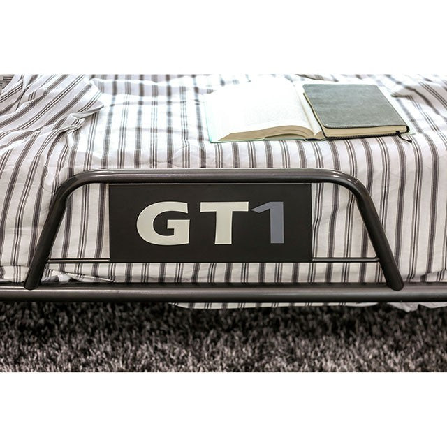 Royal Racer Twin Bed, Blue - LATIN HOME FURNITURE - (POMONA,CA)