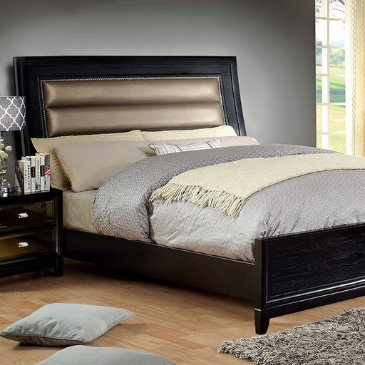 Golva Bed Cal.King & E.King - LATIN HOME FURNITURE - (POMONA,CA)
