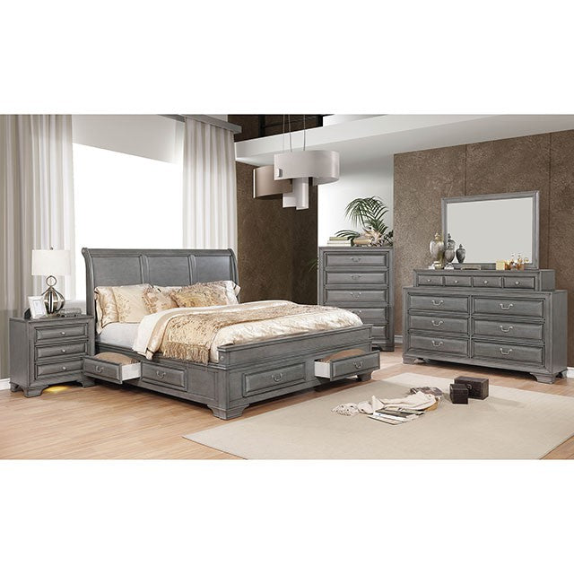 Brandt Queen Bedroom Set - LATIN HOME FURNITURE - (POMONA,CA)