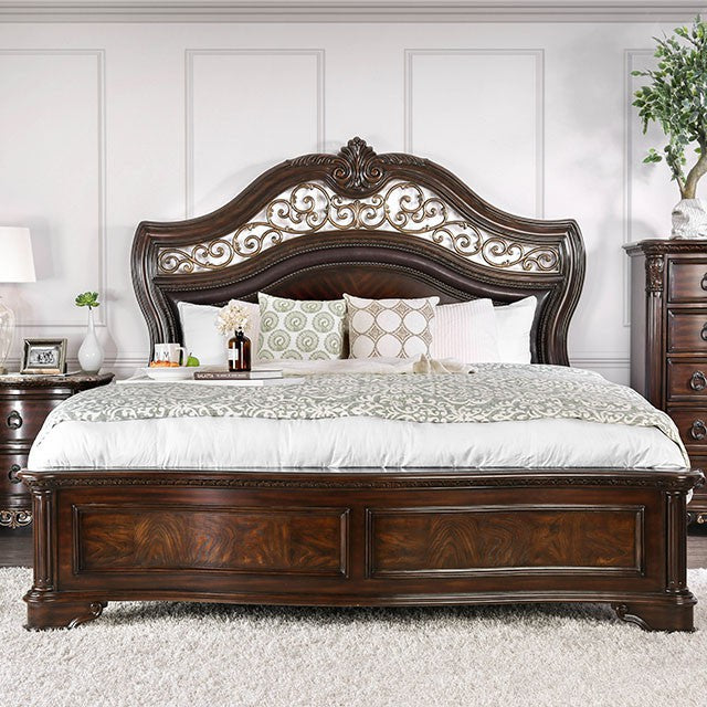 Menodora Queen Bedroom Set - LATIN HOME FURNITURE - (POMONA,CA)