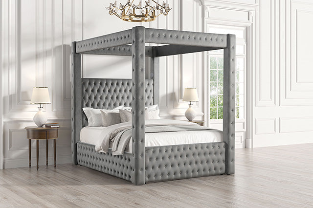 Etherea E.King & Queen Bed - LATIN HOME FURNITURE - (POMONA,CA)
