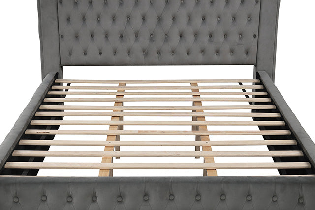 Etherea E.King & Queen Bed - LATIN HOME FURNITURE - (POMONA,CA)