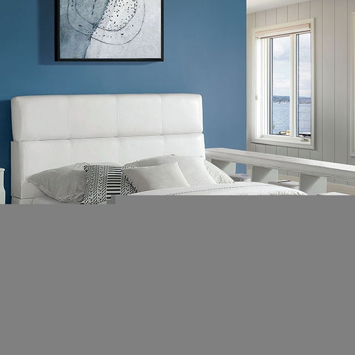 Vodice Queen Bed w/ Bookcase - LATIN HOME FURNITURE - (POMONA,CA)
