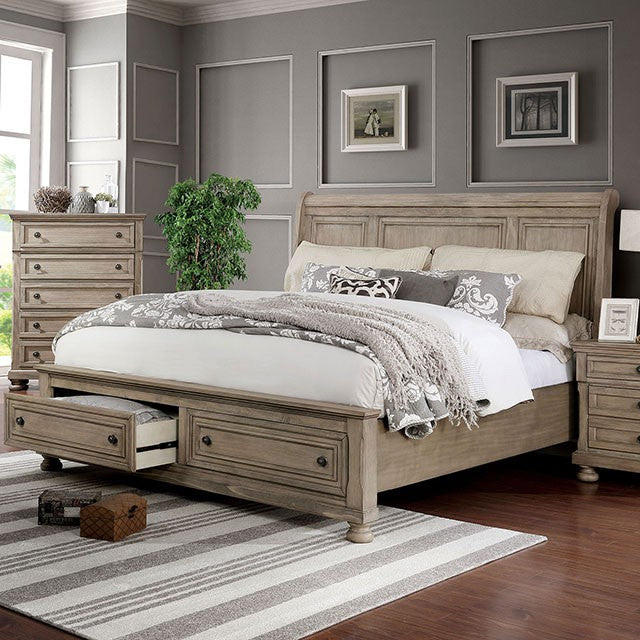 Wells Queen Bedroom Set - LATIN HOME FURNITURE - (POMONA,CA)