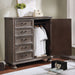 Lysandra Armoire Brown - LATIN HOME FURNITURE - (POMONA,CA)