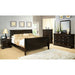 Louis Philippe E.King Bed - LATIN HOME FURNITURE - (POMONA,CA)