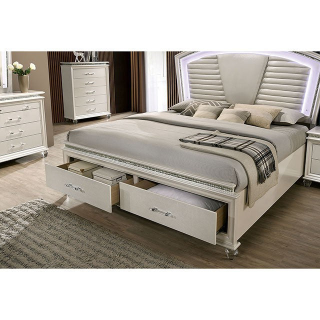 Maddie Queen Bedroom Set - LATIN HOME FURNITURE - (POMONA,CA)