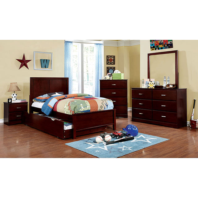 PRIAM Full & Twin Bed, White/Gray, Pink, Chrome, & Yellow - LATIN HOME FURNITURE - (POMONA,CA)