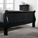 Louis Philippe Full, Twin, Full, & King Bed Black, Grey, Brown & White - LATIN HOME FURNITURE - (POMONA,CA)