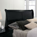 Louis Philippe Full, Twin, Full, & King Bed Black, Grey, Brown & White - LATIN HOME FURNITURE - (POMONA,CA)