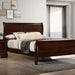 Louis Philippe Full, Twin, Full, & King Bed Black, Grey, Brown & White - LATIN HOME FURNITURE - (POMONA,CA)