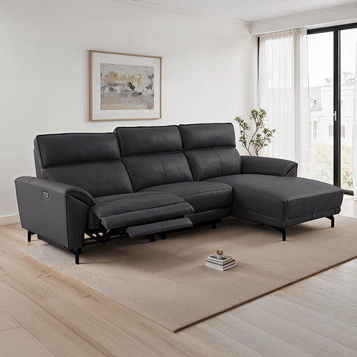 Theola Power Sectional, Right Chaise - LATIN HOME FURNITURE - (POMONA,CA)