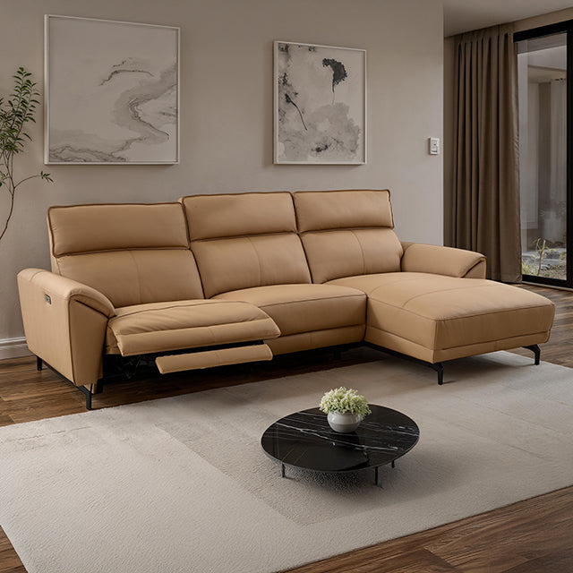 Theola Power Sectional, Right Chaise - LATIN HOME FURNITURE - (POMONA,CA)
